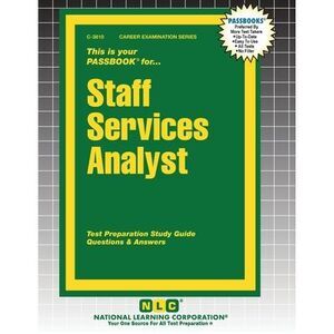 Staff Services Analyst -- Passbooks
